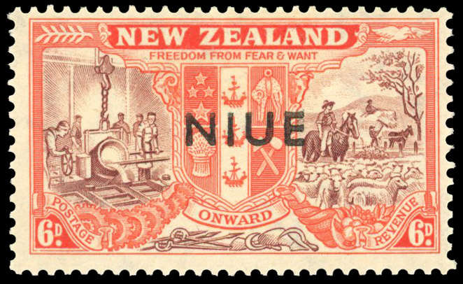 Niue SG 100a mint
