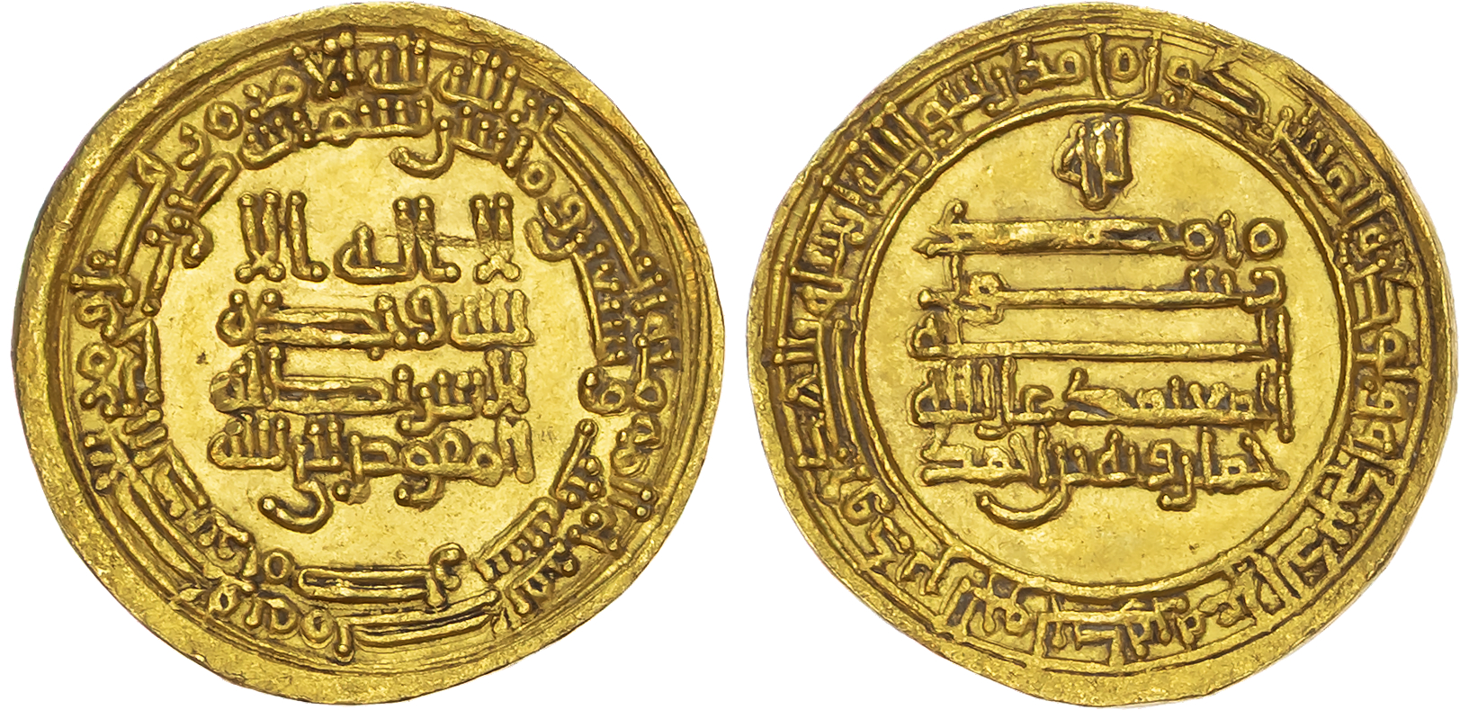 Tulunid, Khumarawayh b. Ahmad (AH 270-282 / 884-896 AD), gold Dinar
