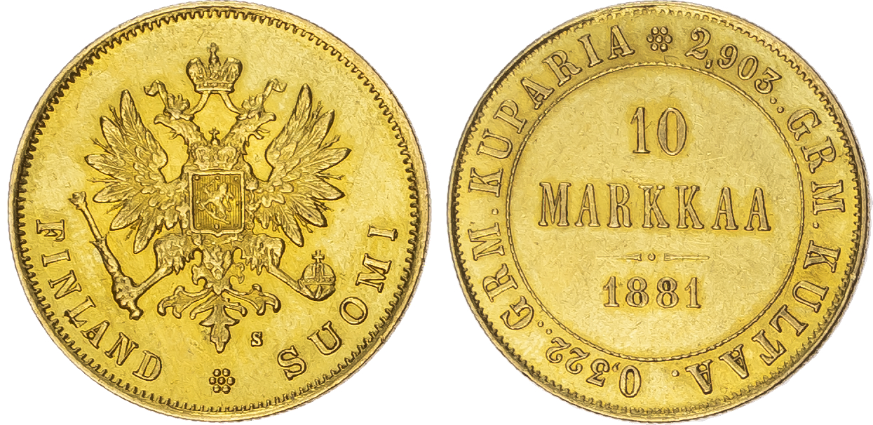 Europe, Group of Gold Coins (7).