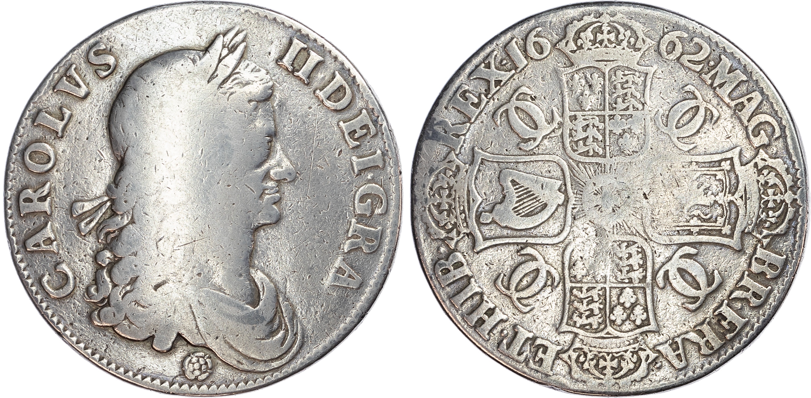 Charles II (1660-1685), Crown, 1662.