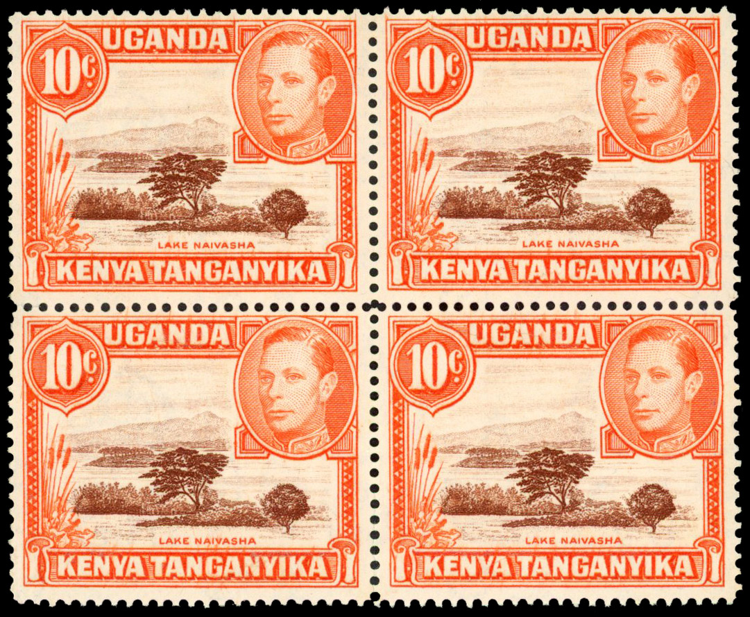 KUT SG 134c block mint