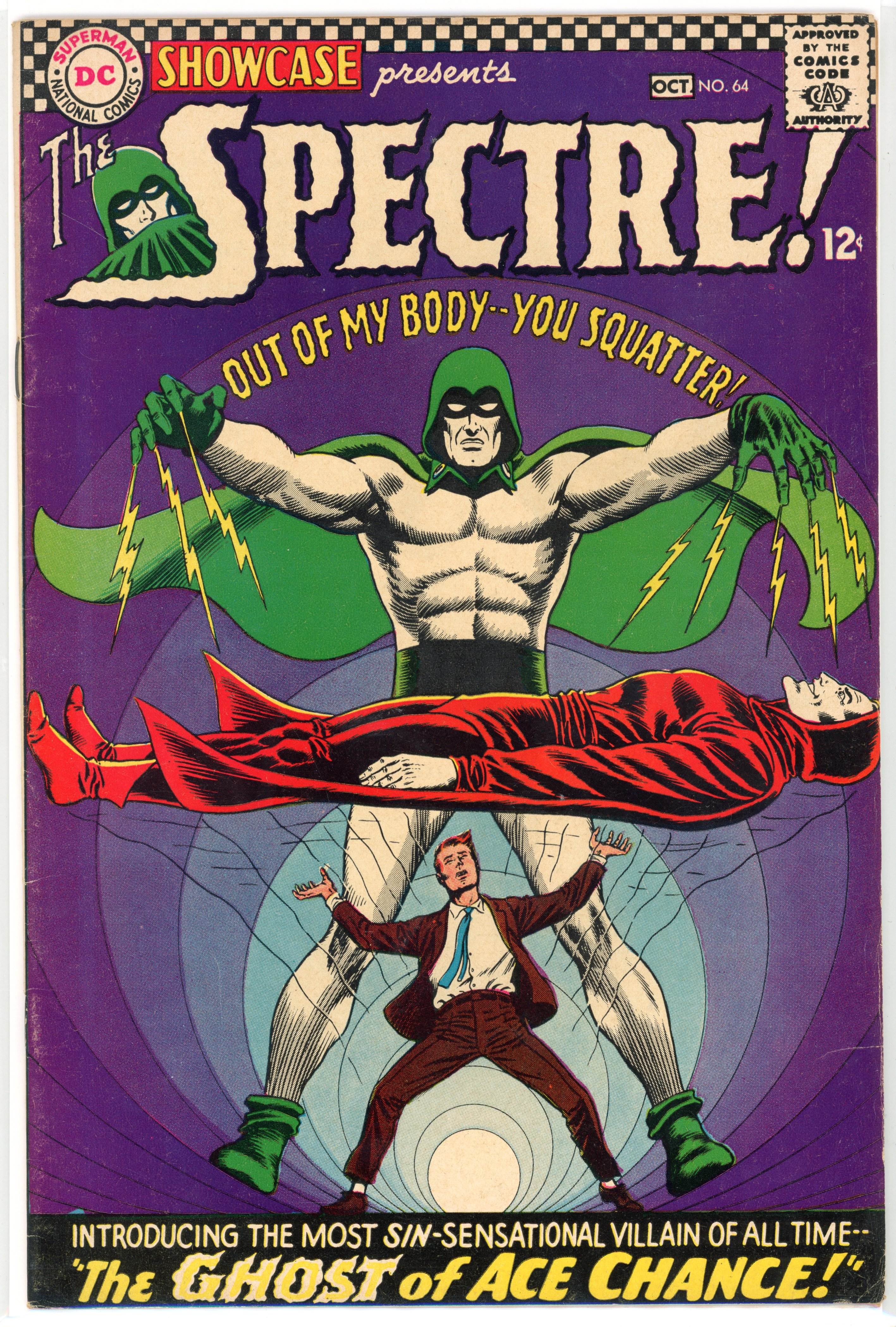 Showcase #64 (DC Comics, 1966) Third appearance of the Spectre in the Silver Age