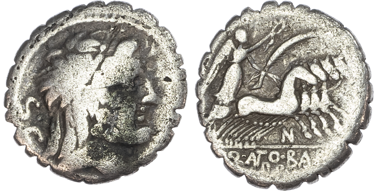 Q. Antonius Balbus (83-82 BC) AR Denarius, Rome, 3.42g.