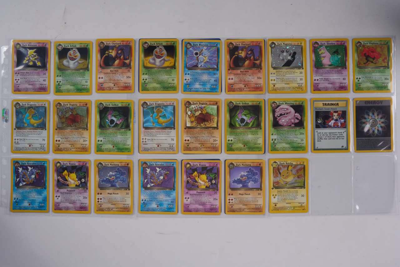 Team Rocket Partially Complete Set (Unlimited/1st Edition) - 80/83