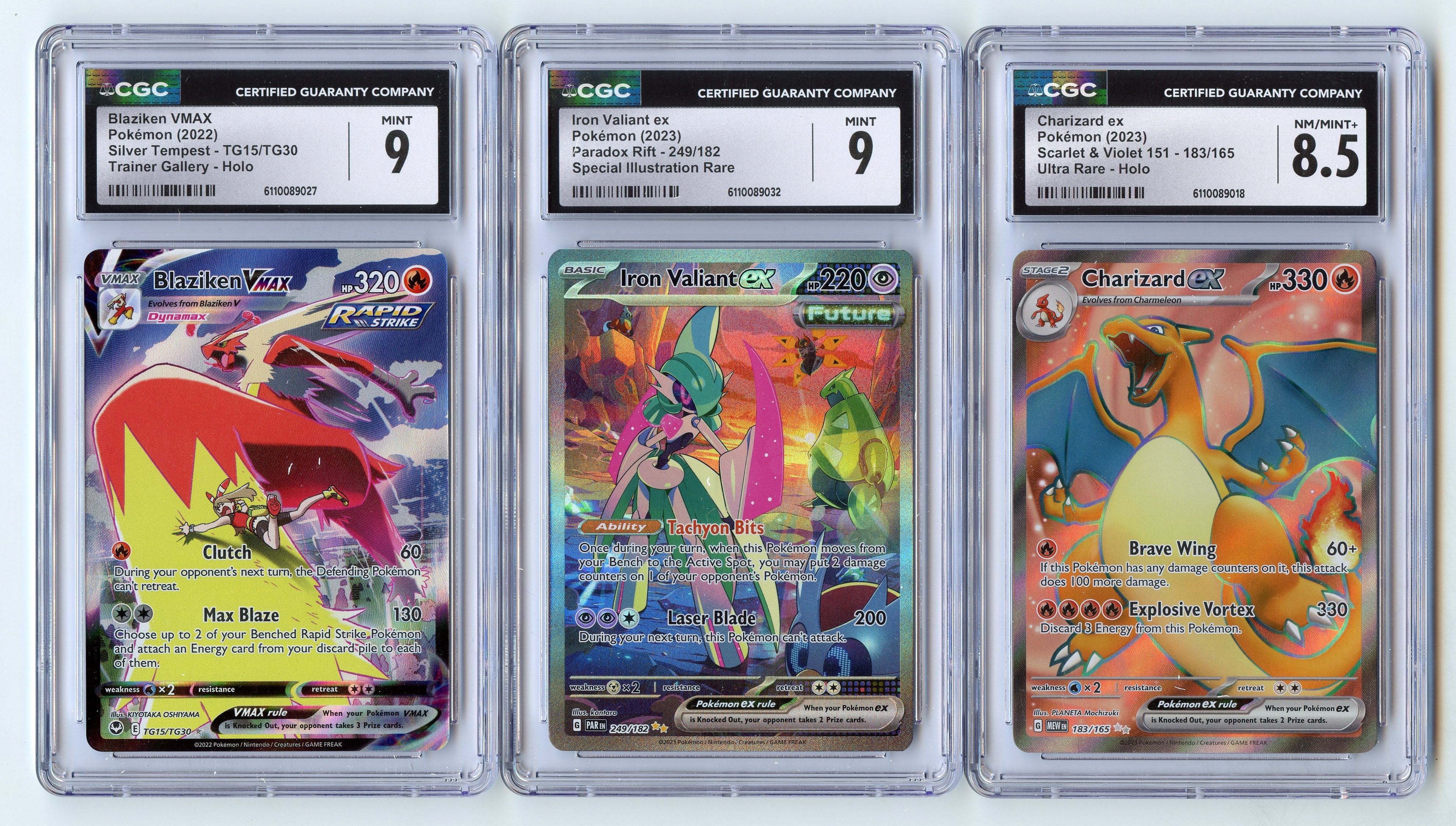 CGC Graded Card Bundle (X5 Slabs)