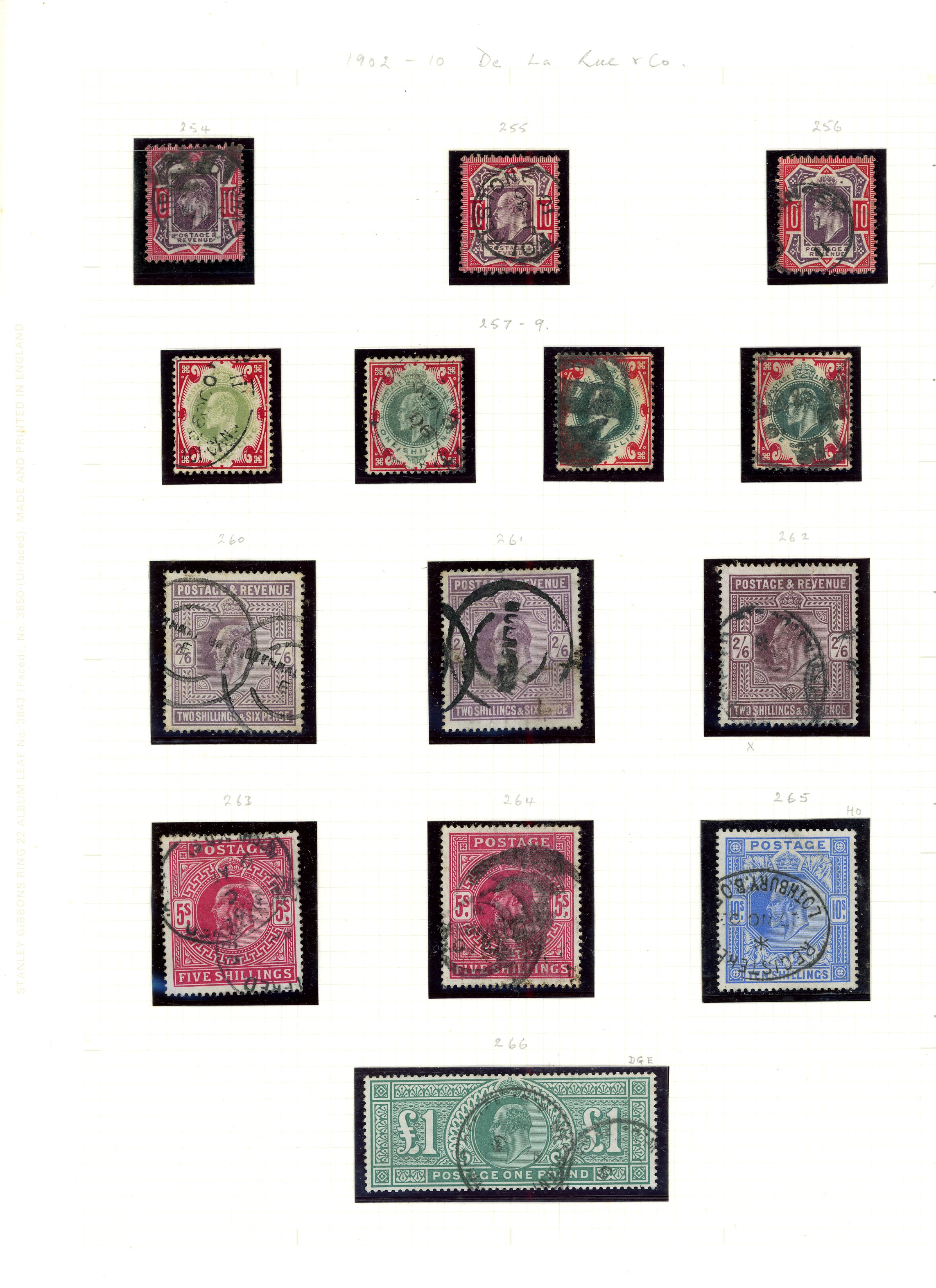 Great Britain Four Kings collection