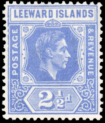 Leeward Islands SG 105a mint