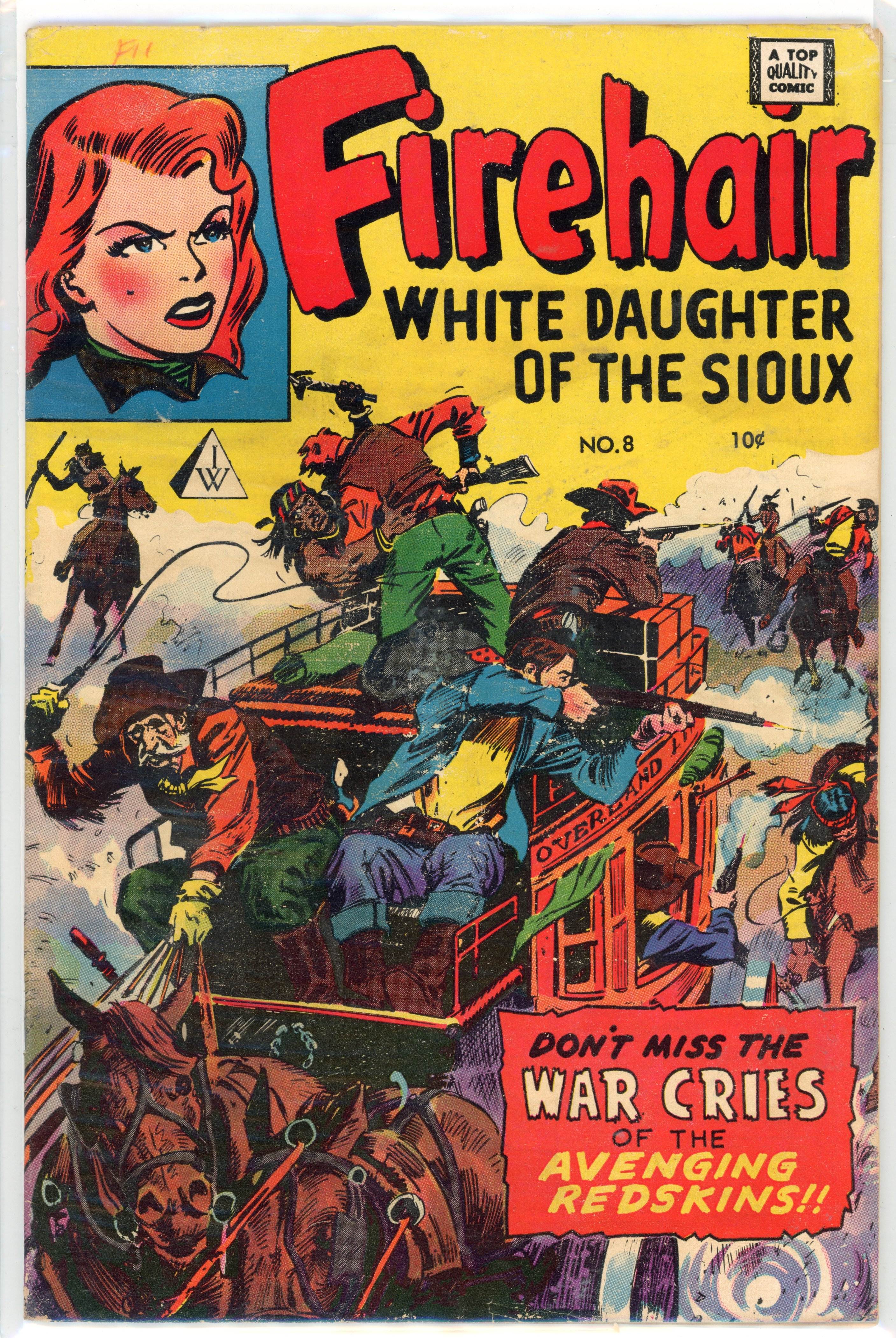 Firehair #8 (Fiction House, 1949)