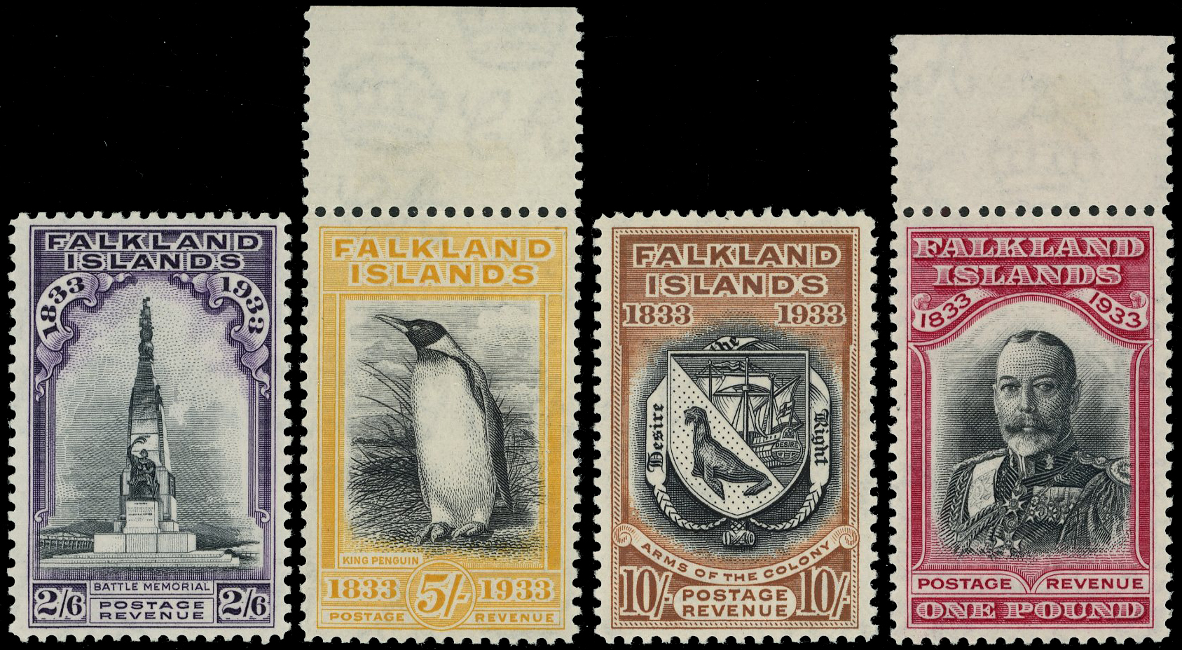 Falkland Islands Centenary set SG 127-138