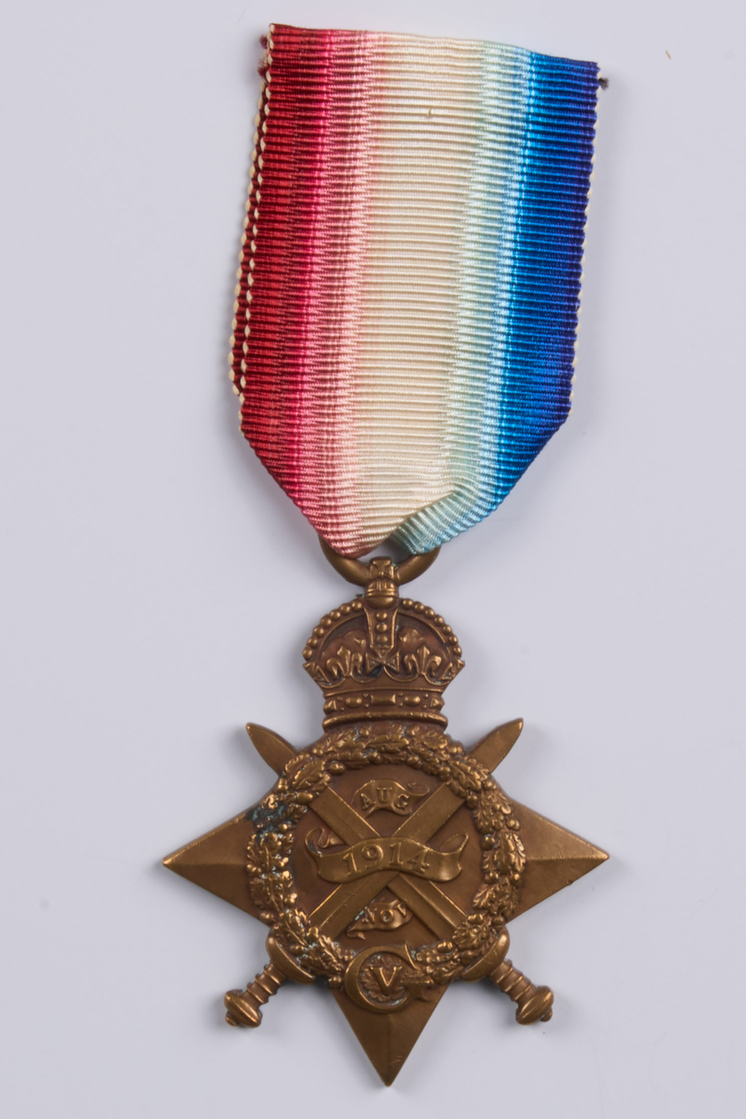 Landed in France 15th of August 1914