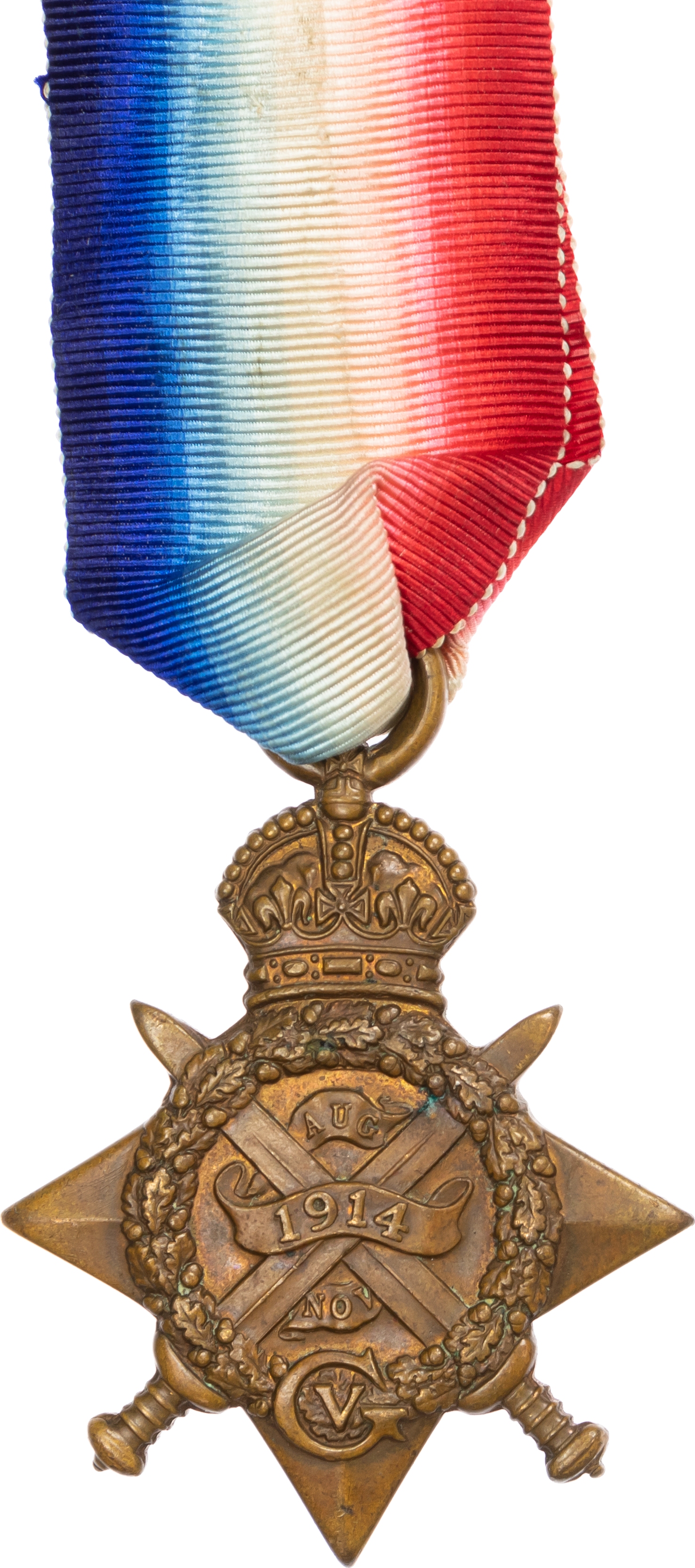 A Coldstream Guards 1914 Star, Casualty Group of 3 awarded to Guardsman Wigan Fletcher