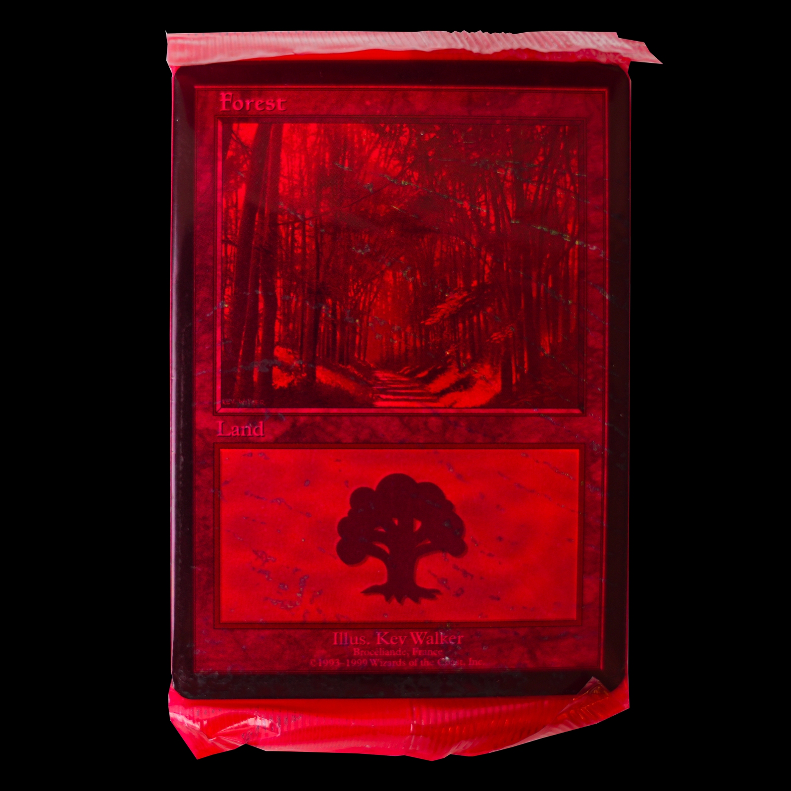 Magic the Gathering TCG - Euro Land Red Booster Pack