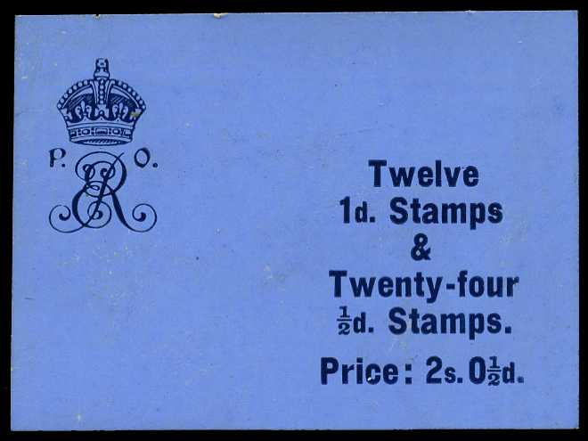 1903 booklet cover essay in dark blue on...