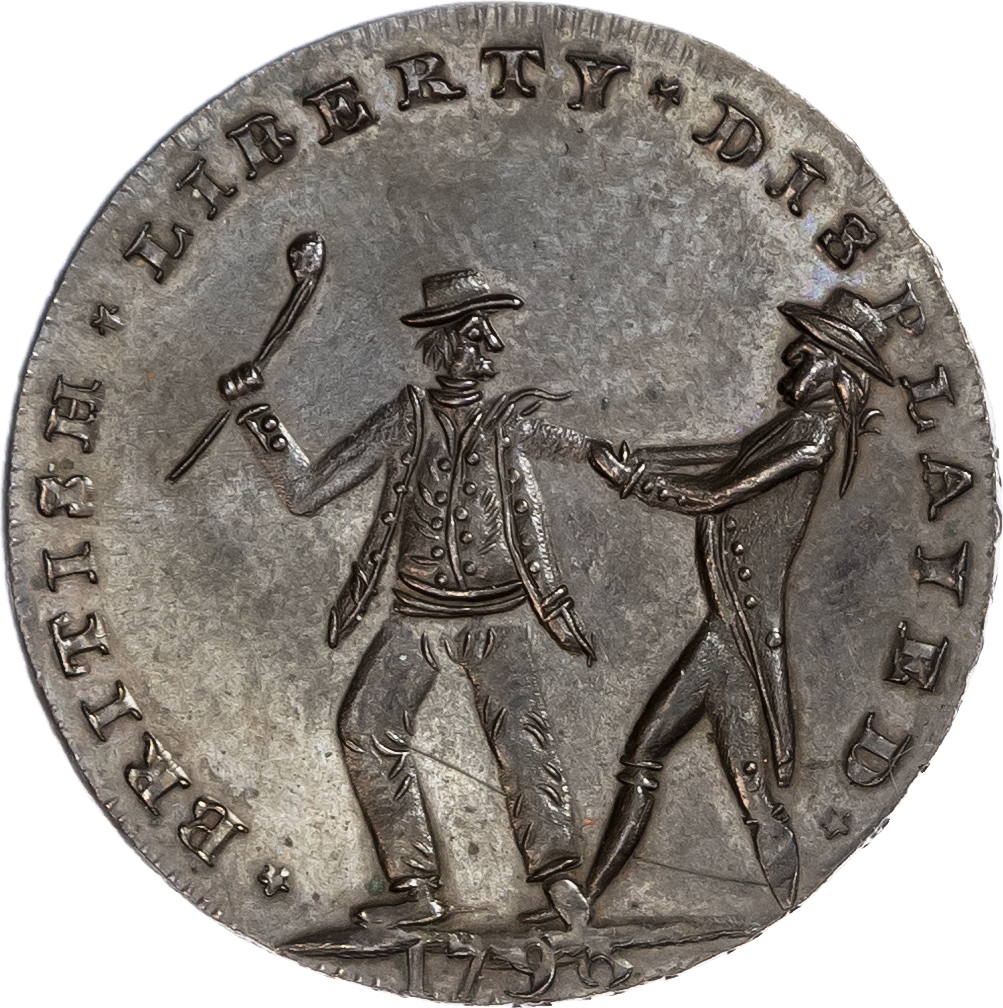 London - Holborn, Thomas Spence Halfpenny 1796