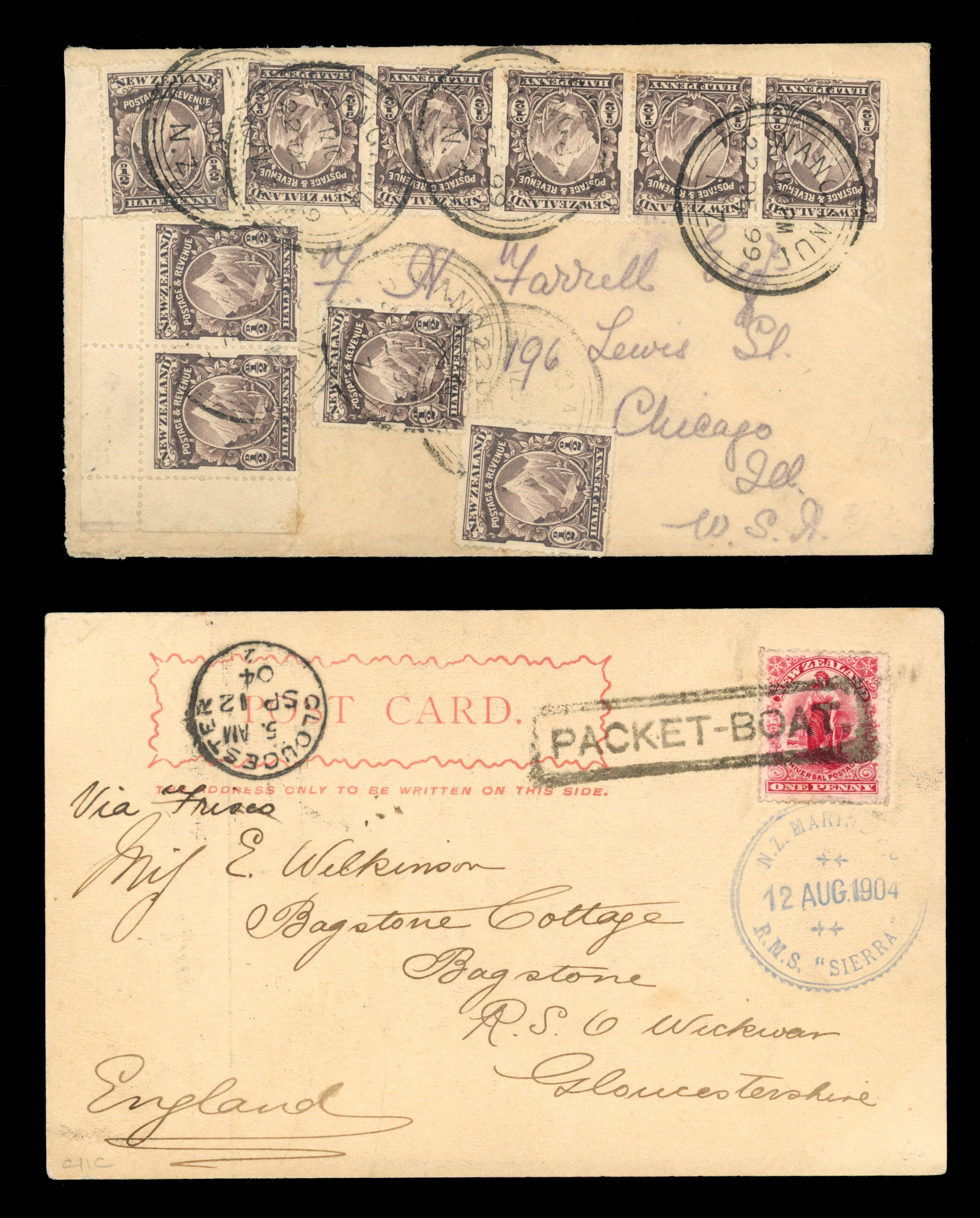 New Zealand selection of three covers