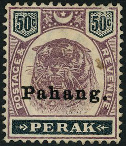 Malaya Pahang SG 22 unused