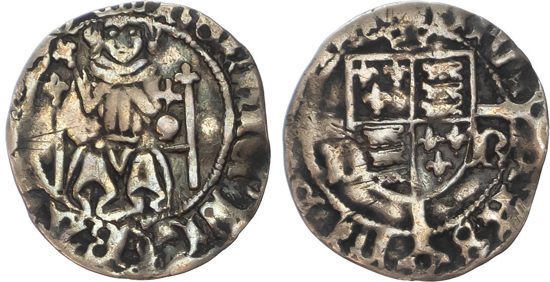 Henry VII (1485-1509), AR Penny, Durham mint, under Bishop Fox.