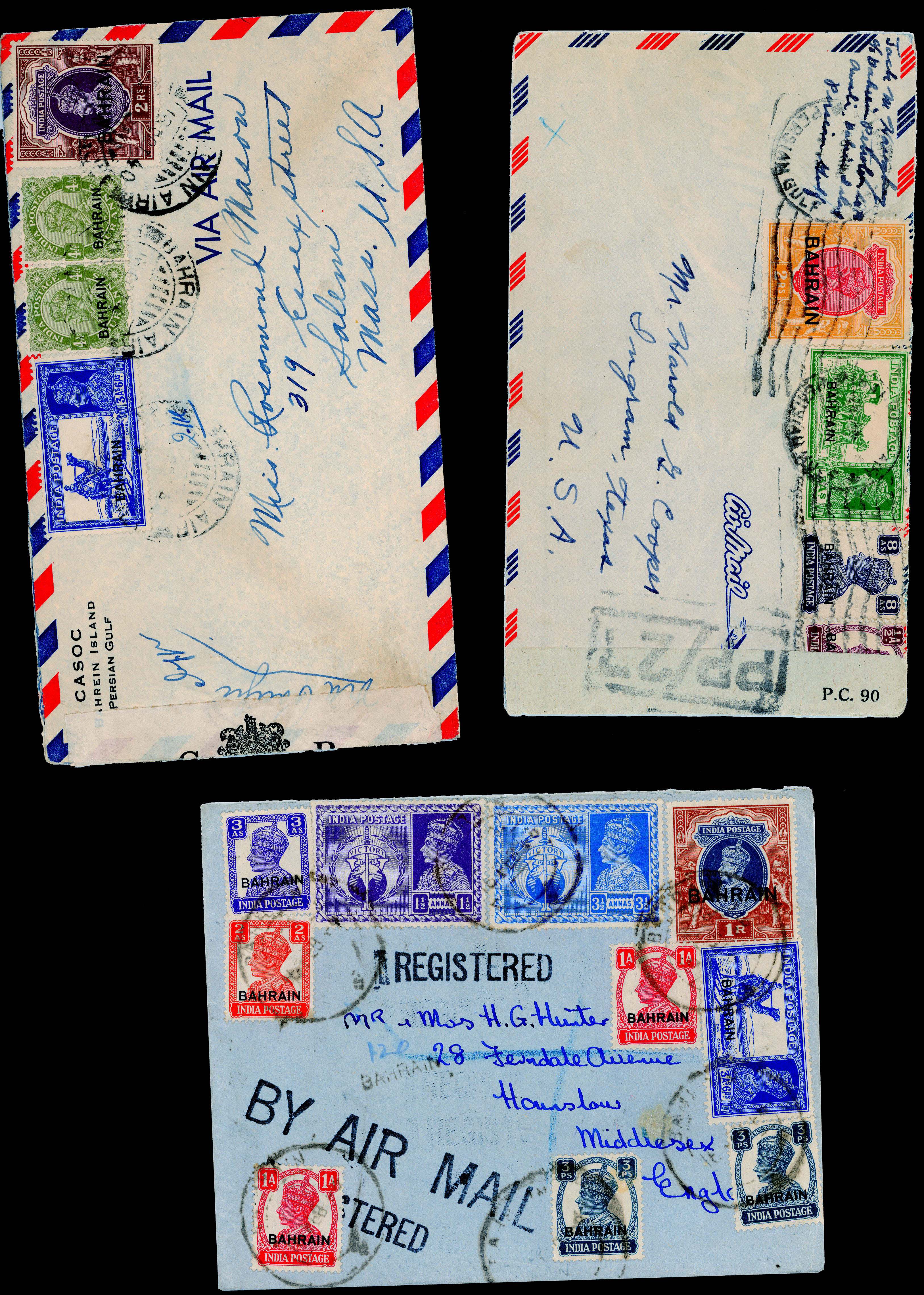 Bahrain KG VI covers