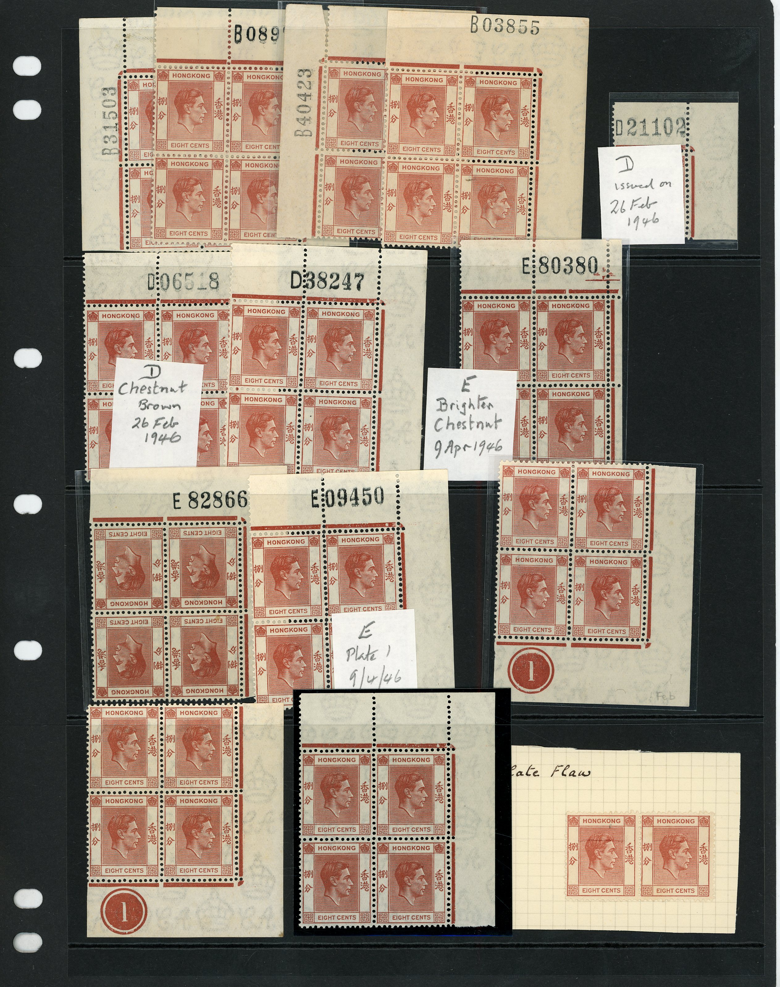 Hong Kong SG 144 specialised group mint