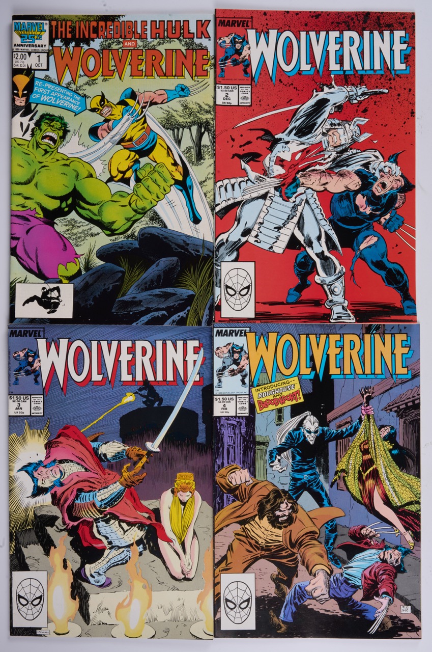 Wolverine 1st Solo Series (Marvel Comics, 1988-1996) Bundle of 110 Issues