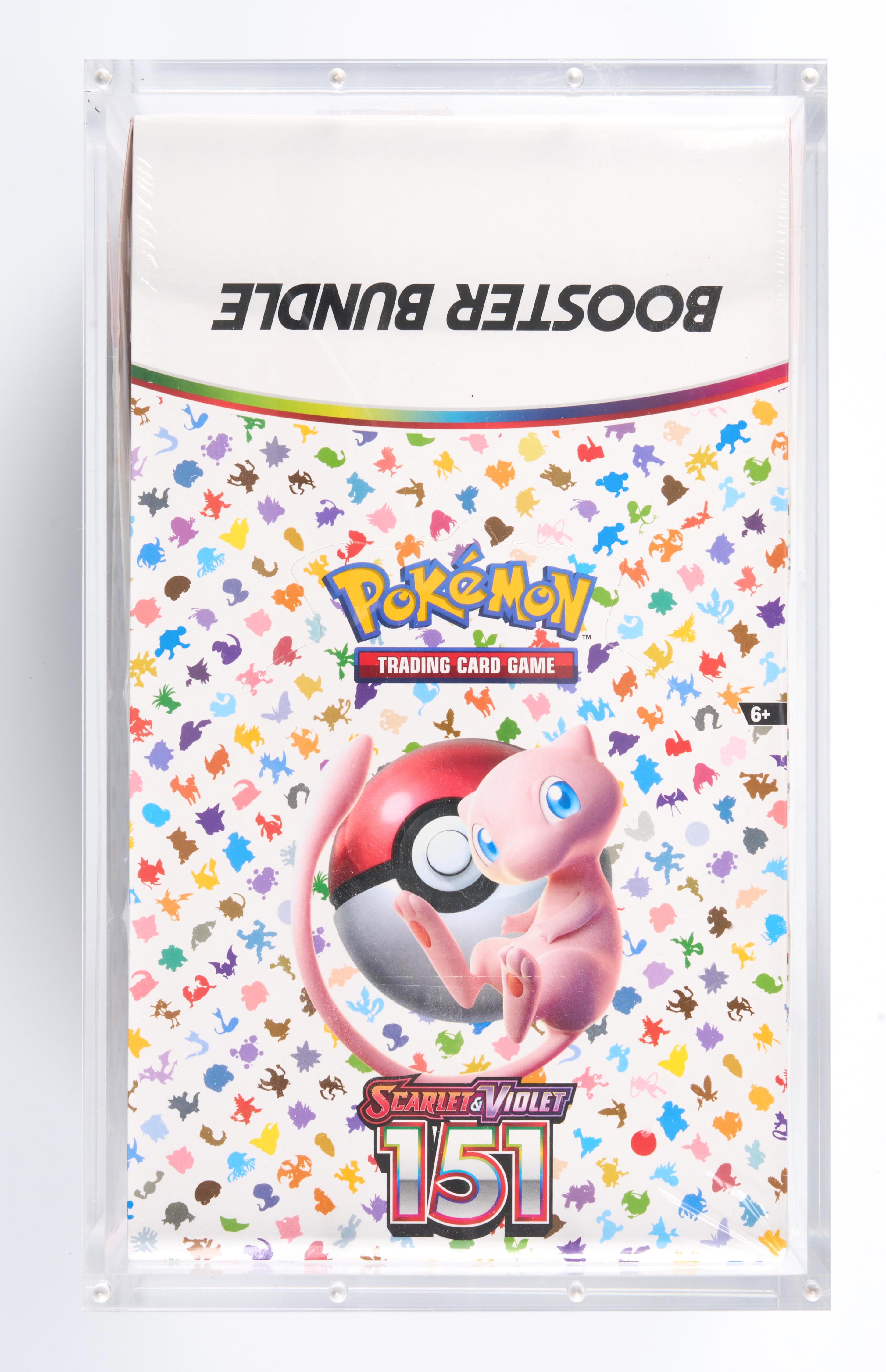 Pokémon 151 Booster Bundle Display - Factory Sealed with Acrylic Case