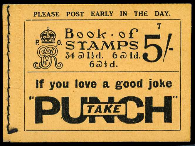 1934 (July) 5/- booklet (#7),...