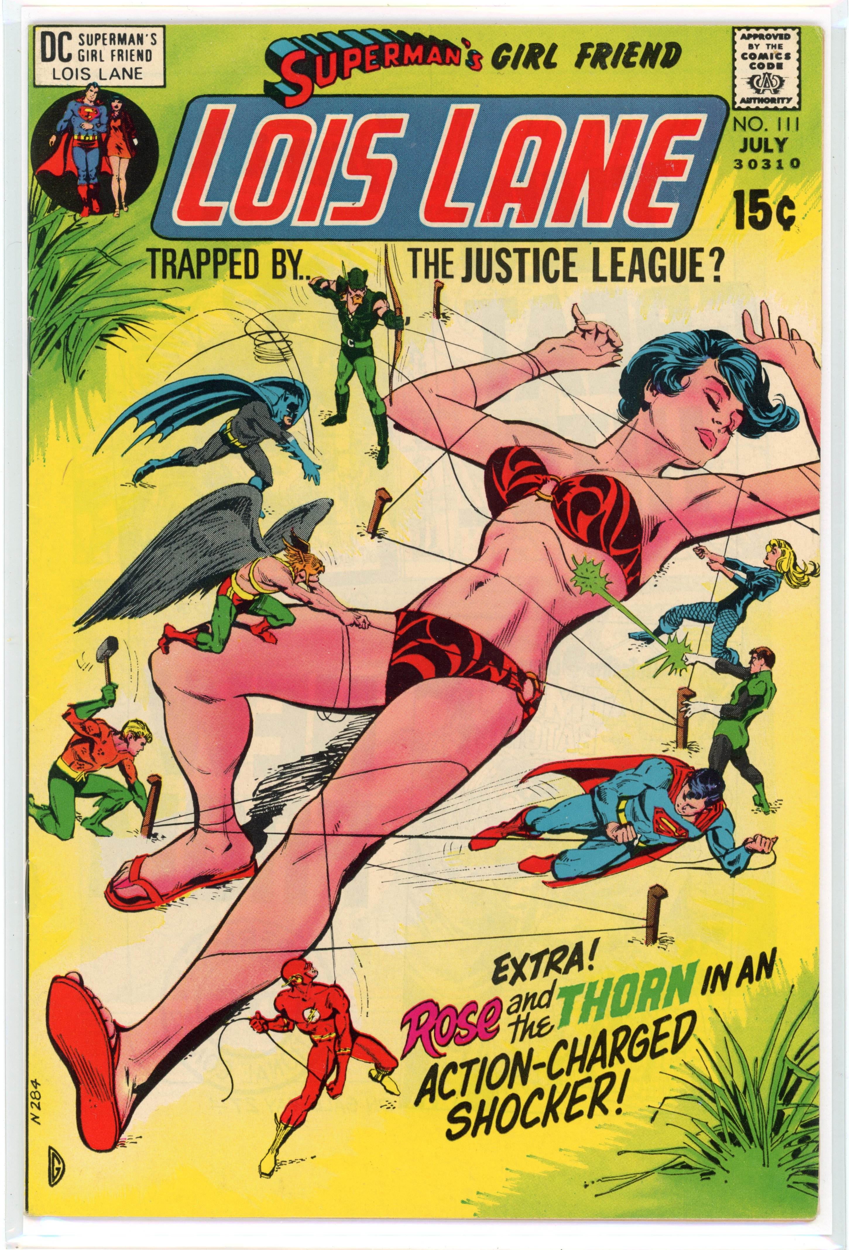 Lois Lane #111 (DC Comics, 1971) Bondage cover
