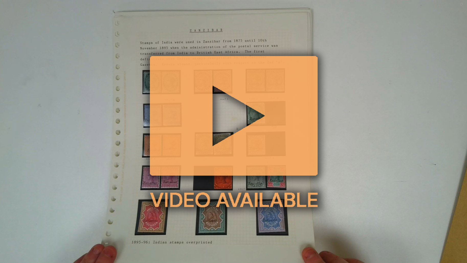 Zanzibar mint collection to 1967