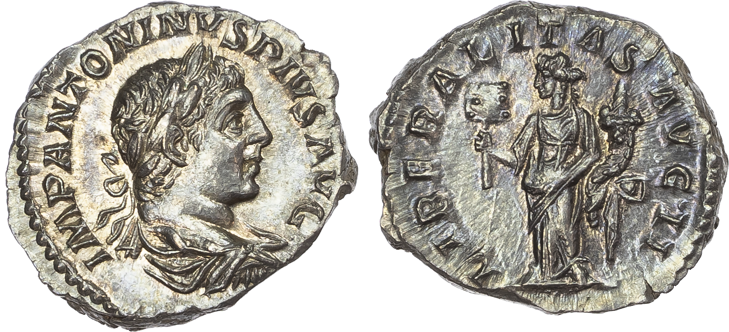 Elagabalus (AD 218-222) AR Denarius, Rome, AD 219, 3.44g. 