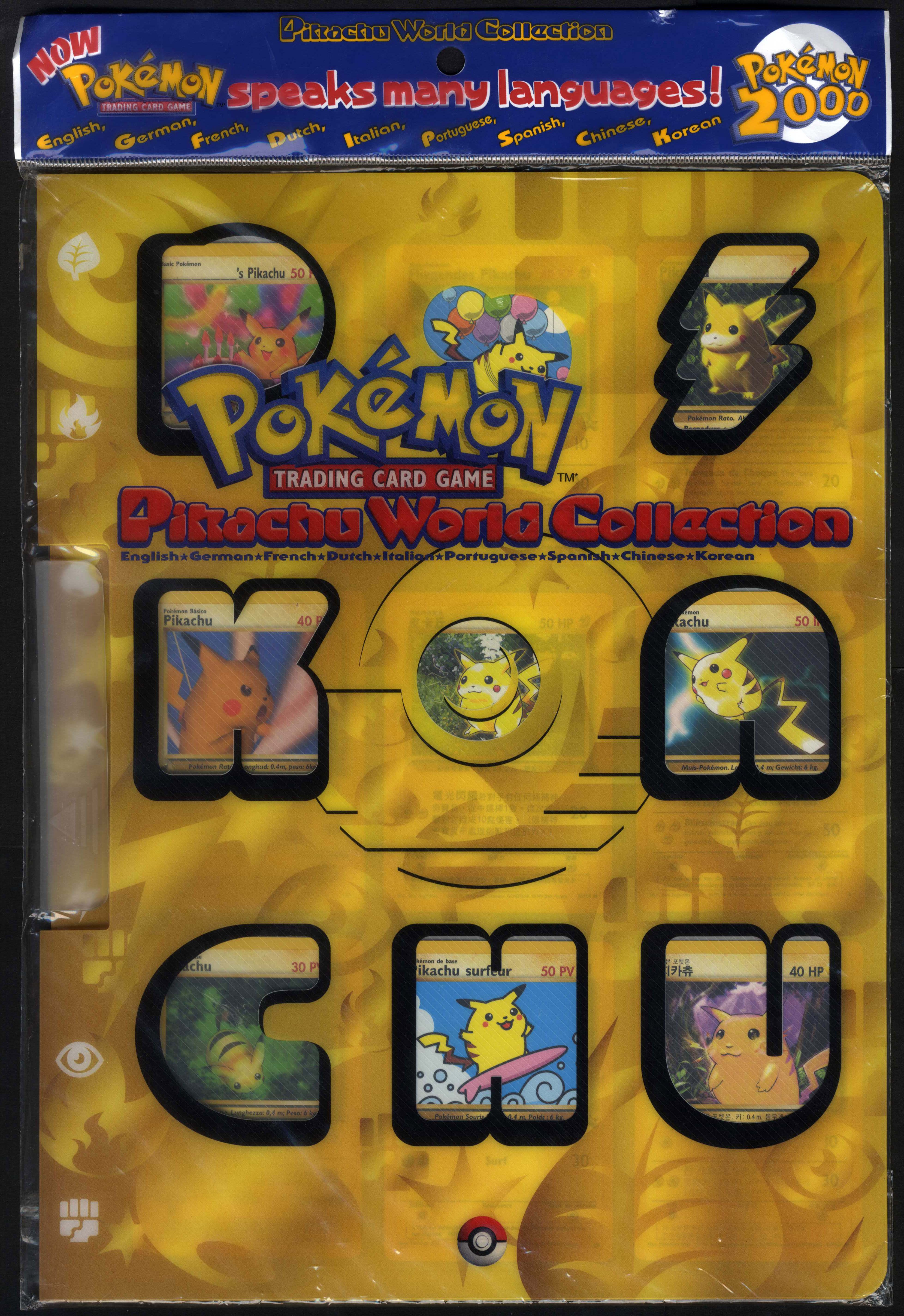 SEALED Pikachu World Collection - 2000