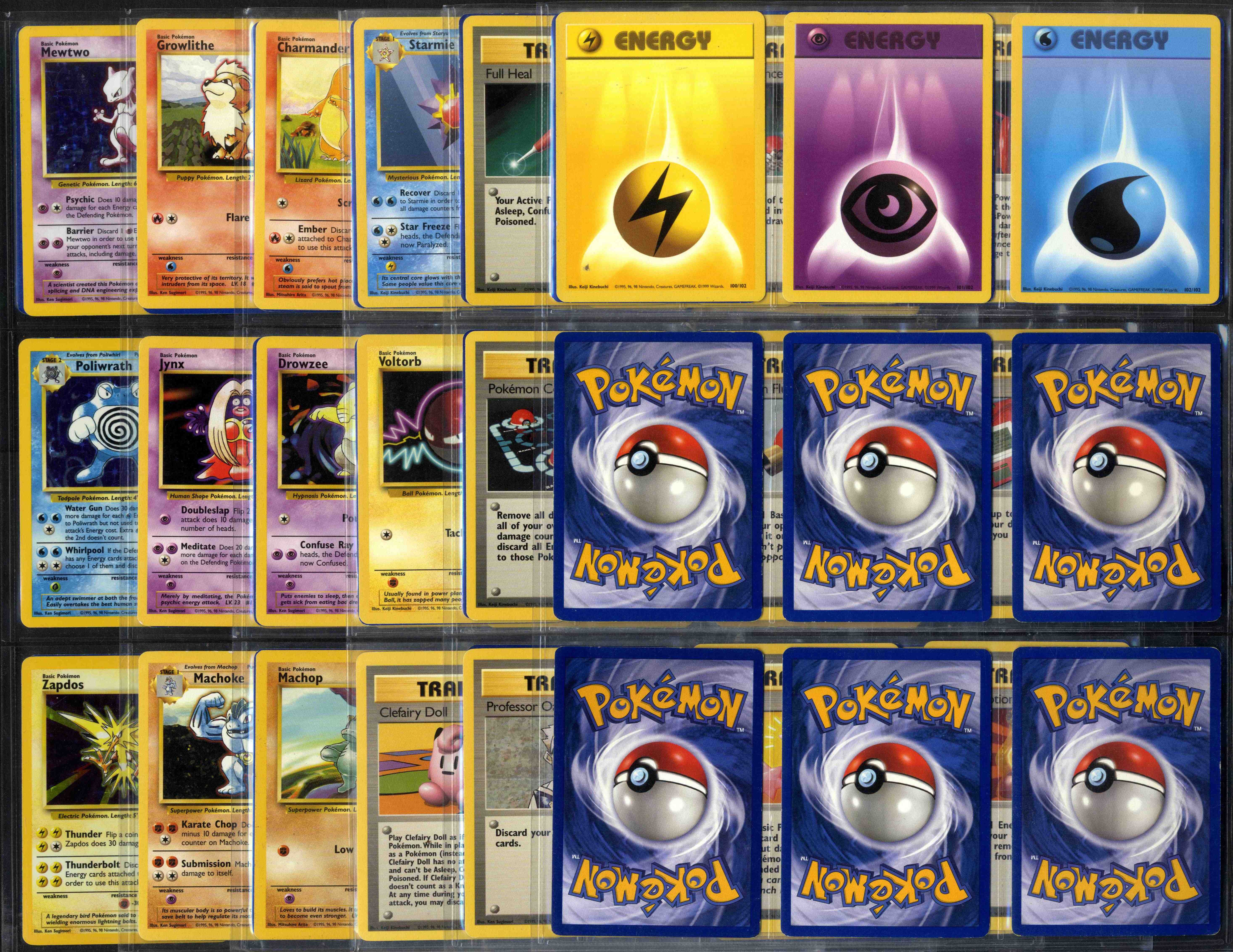 Base Set Unlimited - Complete Set - 102/102