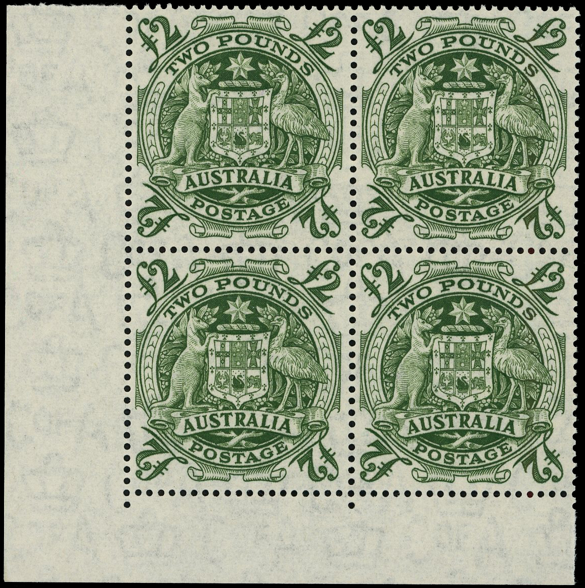 Australia SG 224d block mint