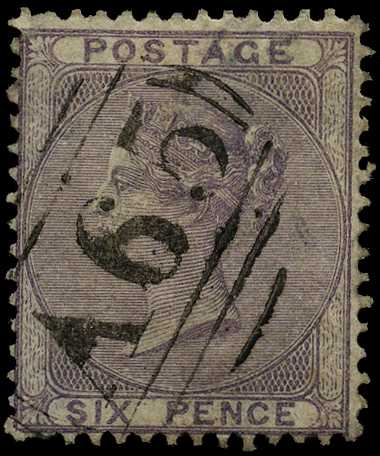 GB USED ABROAD: 1859-60 Port Morant “A65”...