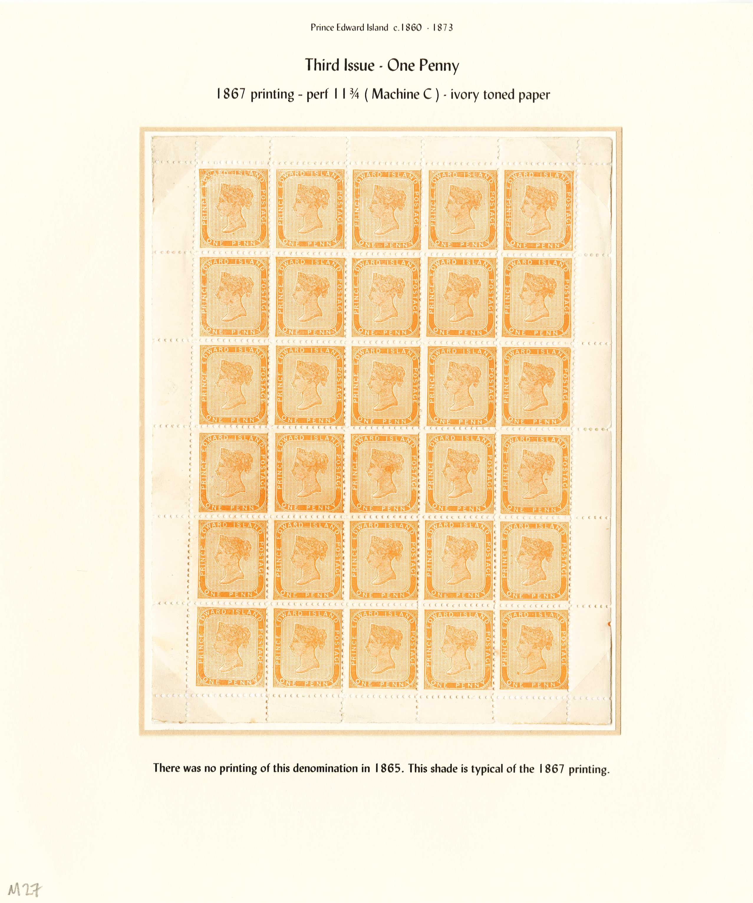 1862-69 1d yellow-orange, perf 11½-12,...