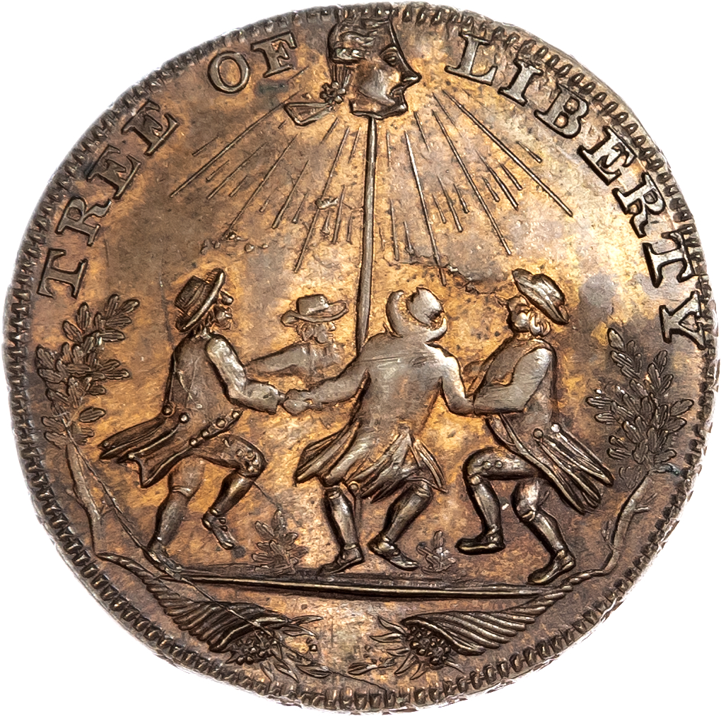 London - Holborn, Thomas Spence Halfpenny 1796