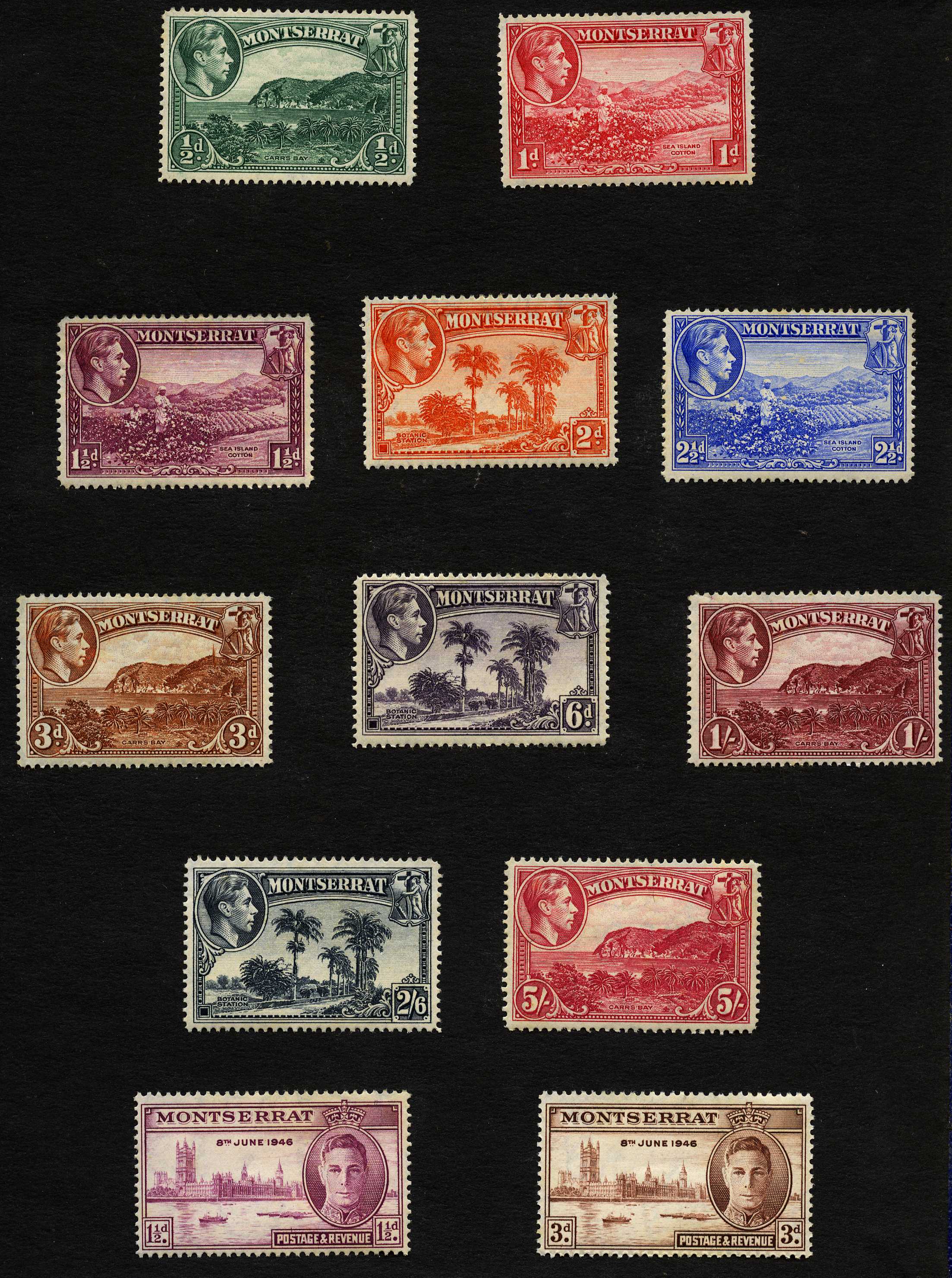 1947 Paris UPU Congress blue presentation...