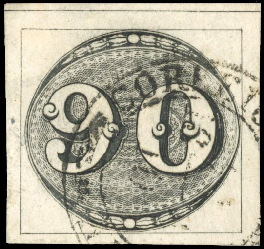 Brazil Bull's Eye Intermediate Impression 90r used