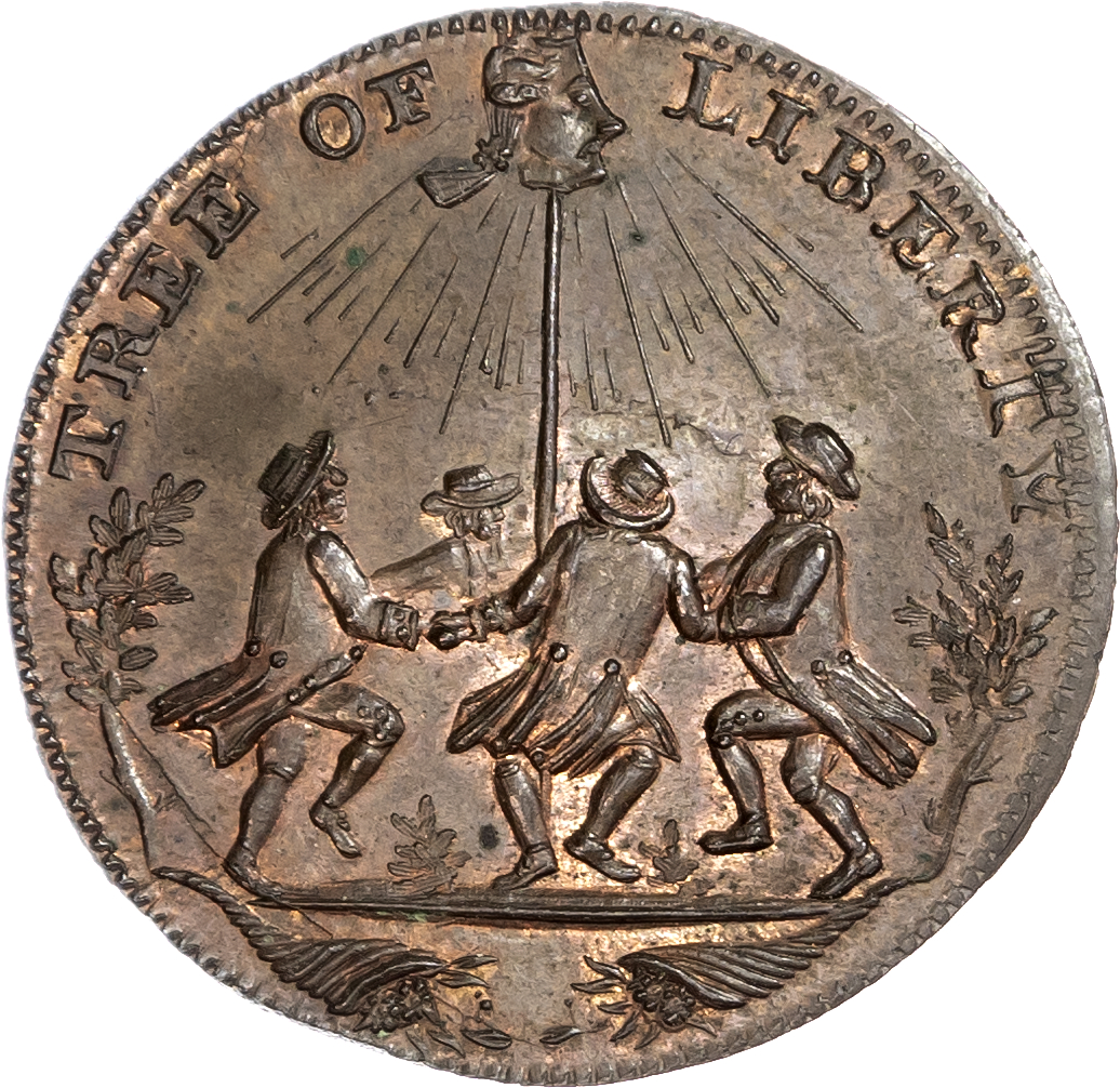 London - Holborn, Thomas Spence Halfpenny 1796