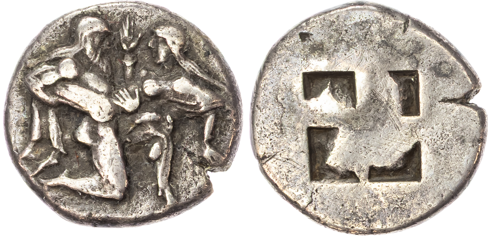 Islands off Thrace, Thasos (c. 500-480 BC) AR Stater, 8.68g. 