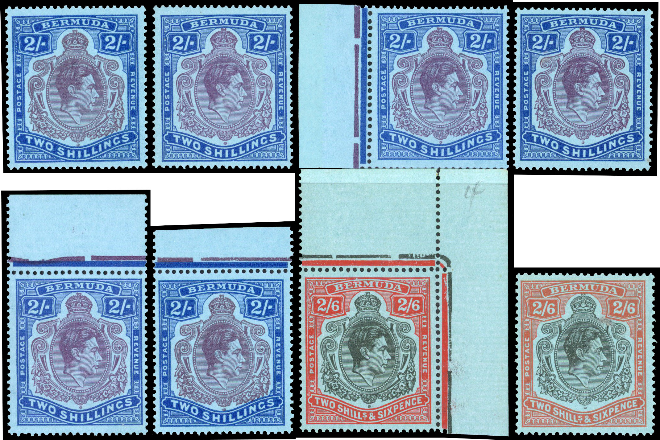 1938-53 perf 14 mostly unmounted mint selection