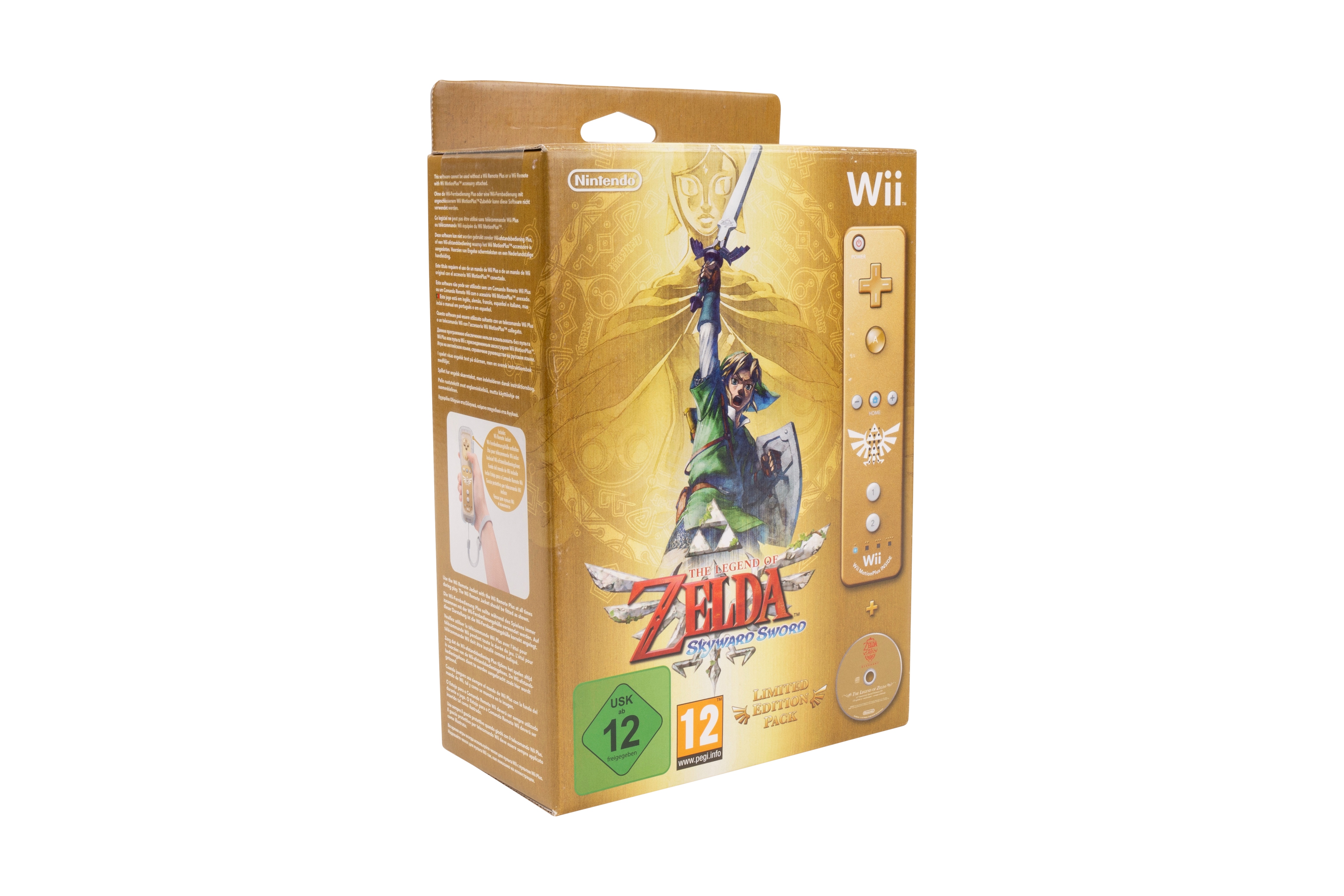 Nintendo - The Legend of Zelda Skyward Sword Limited Edition - Wii - Factory Sealed