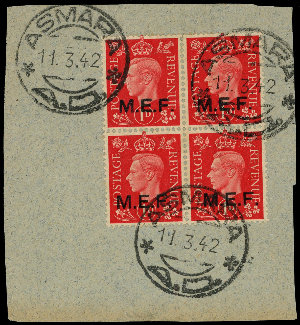 BOIC MEF SG M6b block used on piece