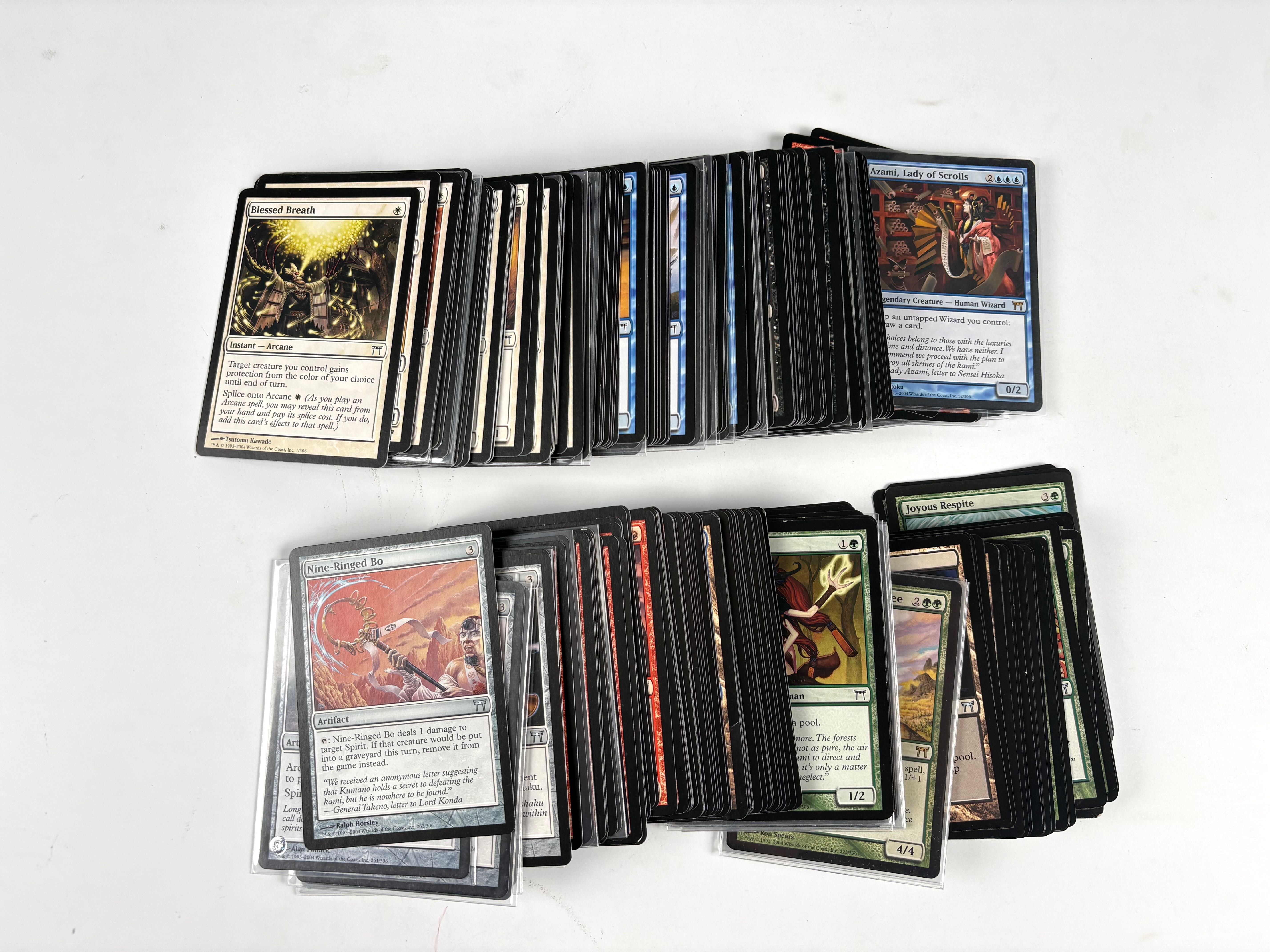 Champions of Kamigawa Partially Completed Set
