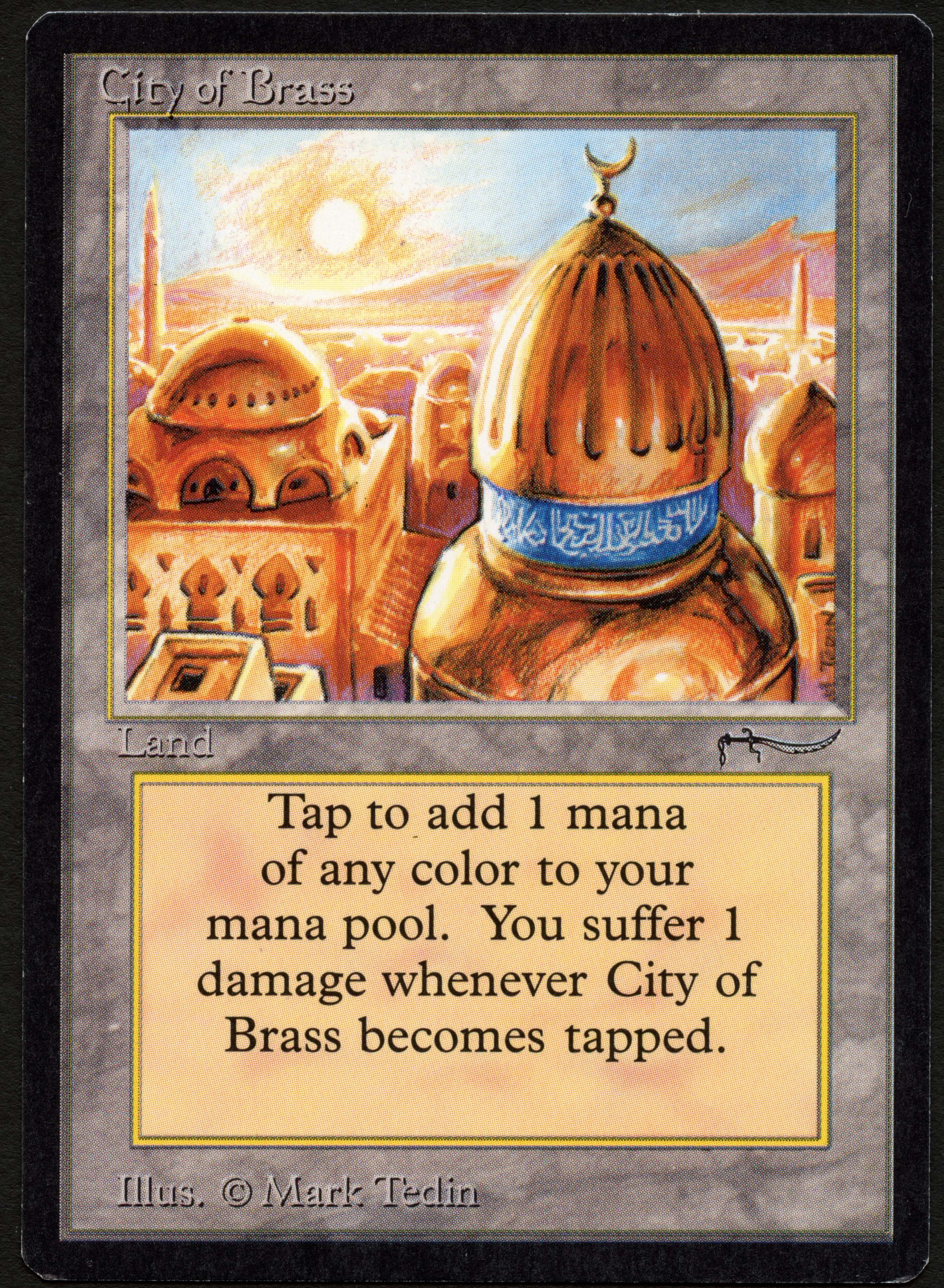 City of Brass - Arabian Nights - Light Play Condition