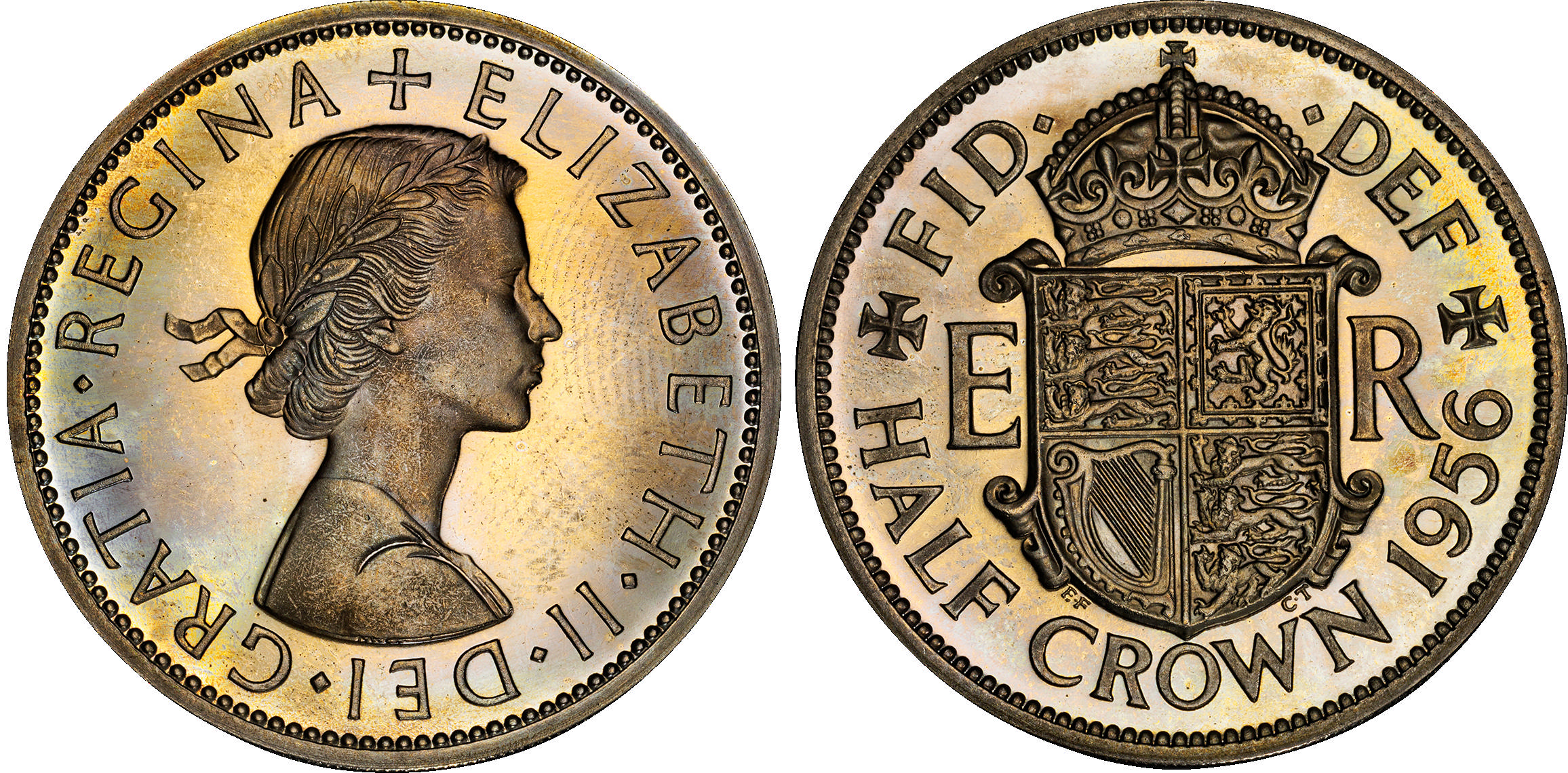 Elizabeth II (1952-2022), VIP Proof Set, 1956 [8]. PCGS PR65-66 Cameo