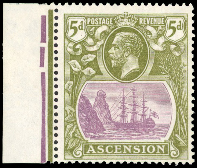 Ascension SG 15dc mint