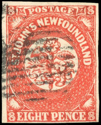 Newfoundland SG 8 used