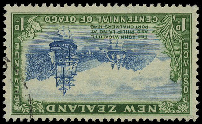 1948 1d Otago Centennial with watermark...