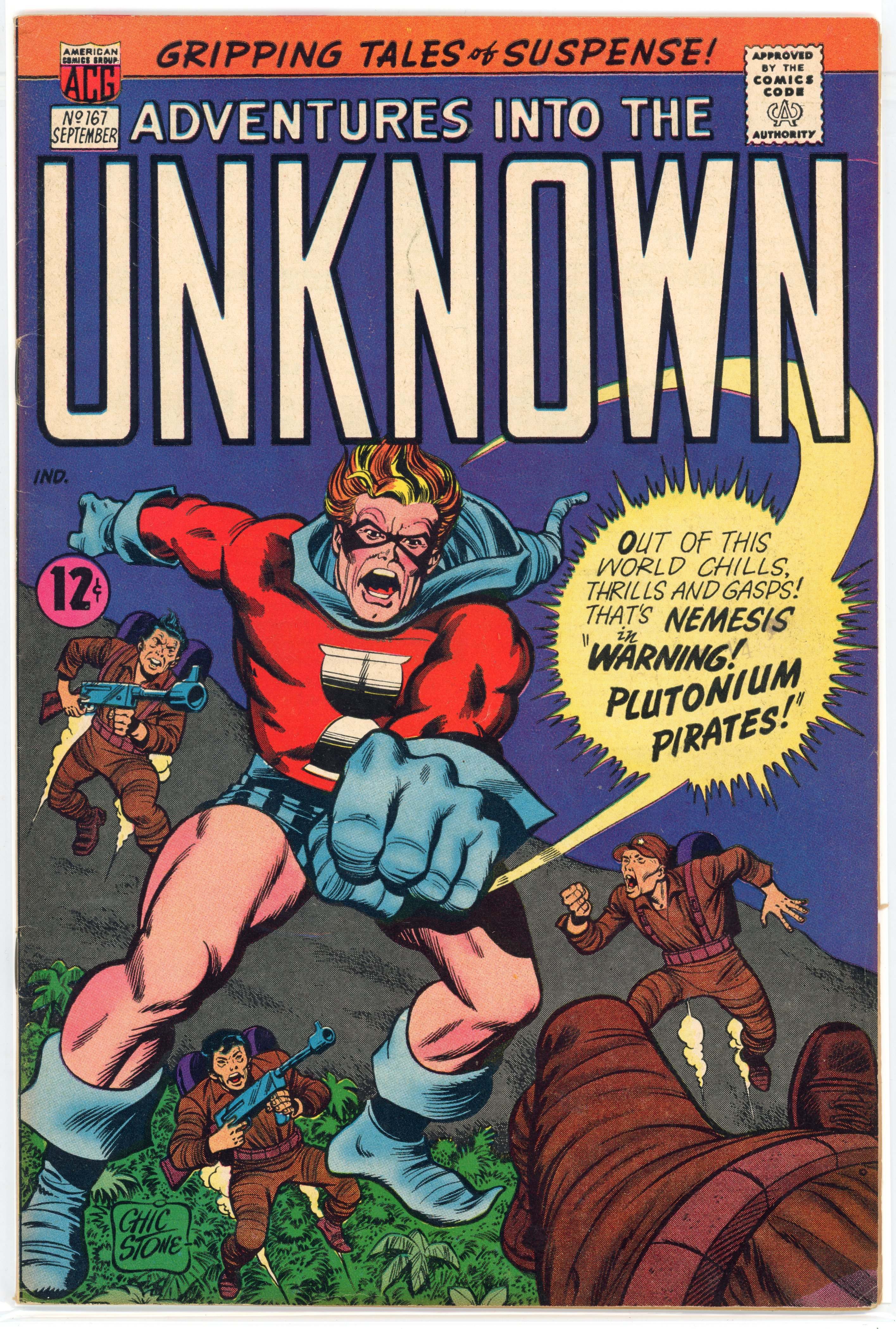 Adventures Into The Unknown #167 (ACG, 1966)