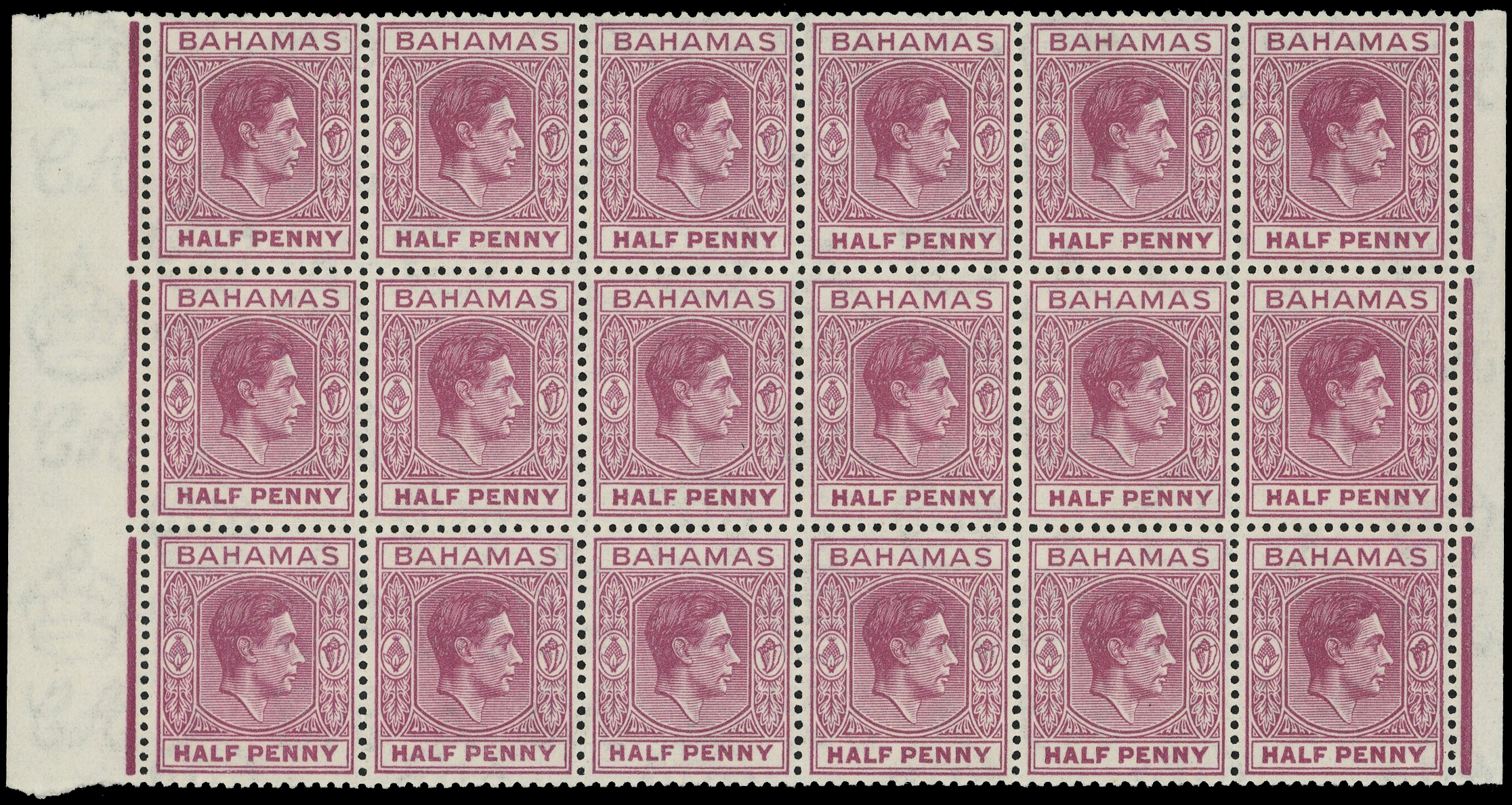 Bahamas SG 149eb block mint